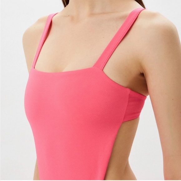 NWT Maaji Fuchsia Dianthus Alicia Trikini One Piece Reversible Swimsuit - Picture 5 of 12